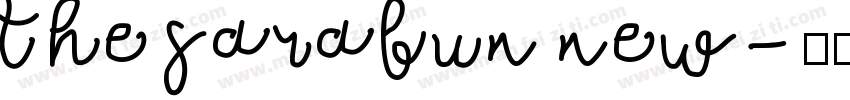 the sarabun new字体转换